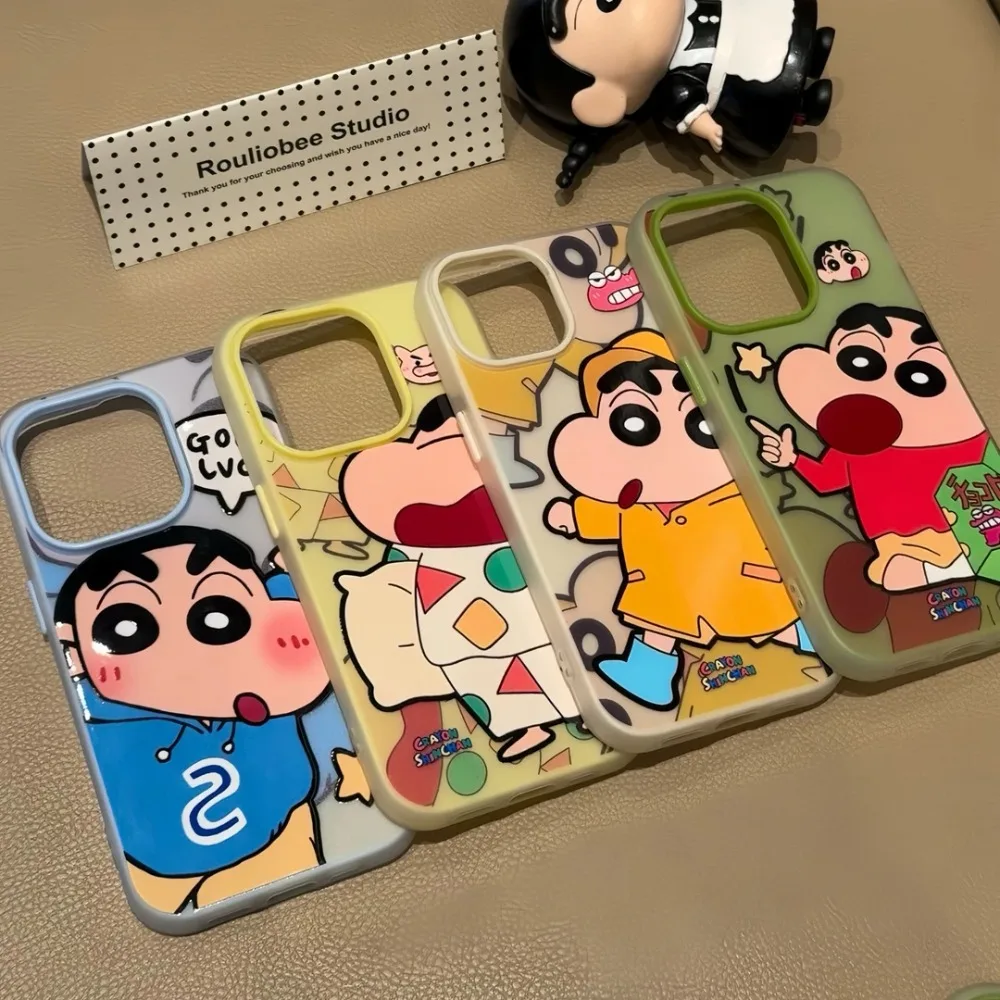 Чехол для телефона Kawaii Crayon Shin-chan для IPhone 17, 16, 15, 14, 13, 12, Mini 11 Pro Max Plus, силиконовый чехол из мягкого ТПУ на ощупь
Чехол для телефона Kawaii Crayon Shin-chan для IPhone 17, 16, 15, 14, 13, 12, Mini 11 Pro Max Plus, силиконовый чехол из мягкого ТПУ на ощупь