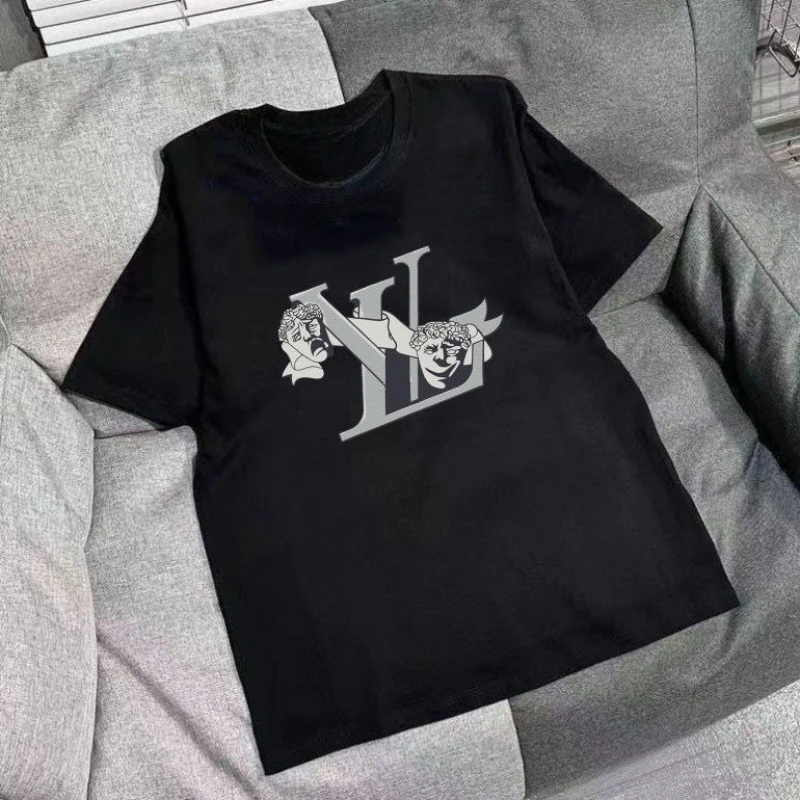Europe and The United States Summer Popular New Oversize Tide Brand Printed Top Pure Cotton Short-sleeved T-shirt Men and Women
Europe and The United States Summer Popular New Oversize Tide Brand Printed Top Pure Cotton Short-sleeved T-shirt Men and Women