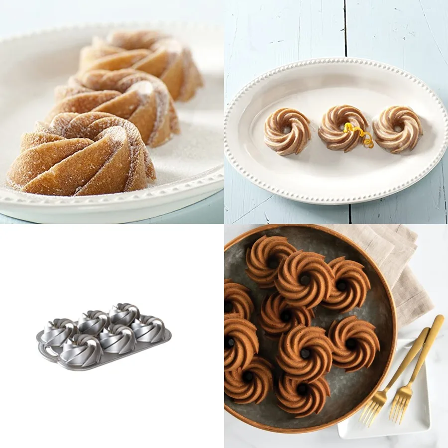 Heritage Bundtlette Cake Pan, Metallic
Heritage Bundtlette Cake Pan, Metallic