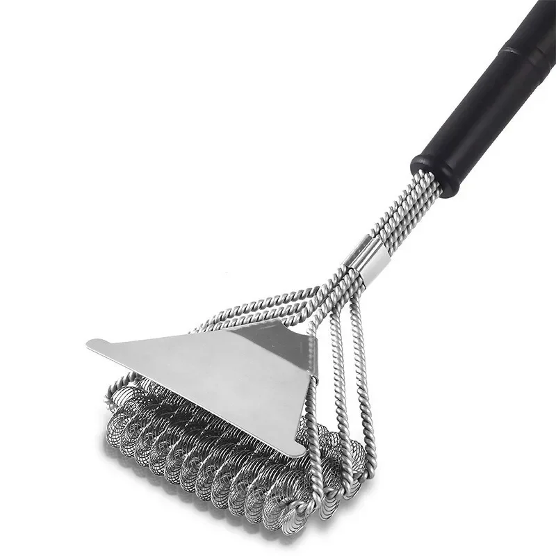 Safe Grill Brush - Bristle Free BBQ Grill Brush - Rust Resistant Stainless Steel Barbecue Cleaner - Great Grilling Accessories
Safe Grill Brush - Bristle Free BBQ Grill Brush - Rust Resistant Stainless Steel Barbecue Cleaner - Great Grilling Accessories