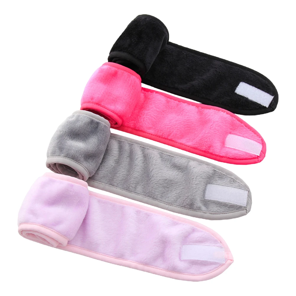 4Pcs Headbands Face Washing Headdress Face Washing Headband Hair Accessory Women Yoga Running Adjustable Size
4Pcs Headbands Face Washing Headdress Face Washing Headband Hair Accessory Women Yoga Running Adjustable Size