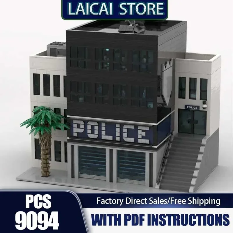 City Street View Model Moc Building Bricks Modern Police Station Technology Modular Blocks Gift Christmas Toys DIY Sets Assembly 
City Street View Model Moc Building Bricks Modern Police Station Technology Modular Blocks Gift Christmas Toys DIY Sets Assembly