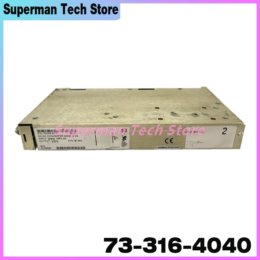 Industrial Equipment 6.7V45A600W 73-316-4040
Industrial Equipment 6.7V45A600W 73-316-4040