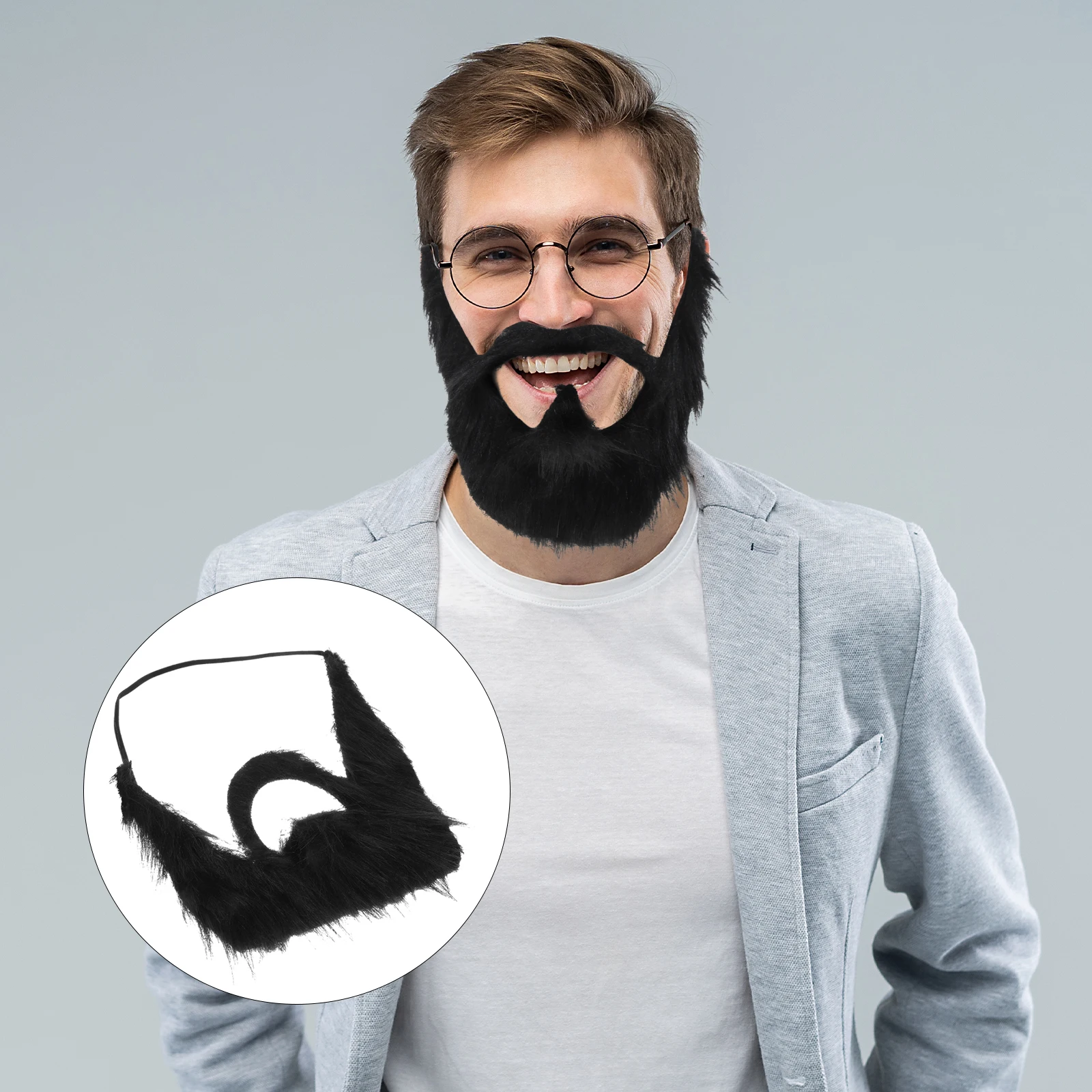 2pcs Fake Beard Props Costume Beards Mustaches Decorations for Halloween Christmas Party Accessories Lightweight Realistic
2pcs Fake Beard Props Costume Beards Mustaches Decorations for Halloween Christmas Party Accessories Lightweight Realistic