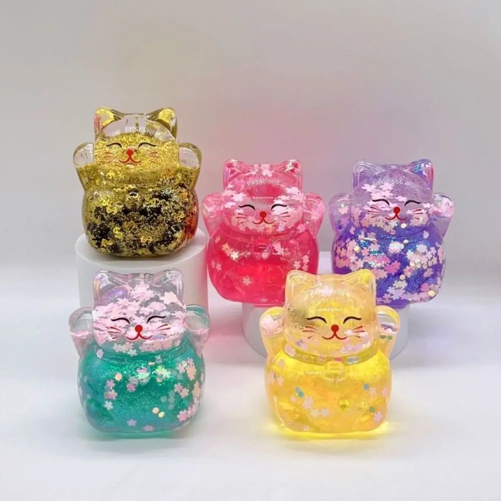 Nagaya Fortune Cat Candy Color Cat Dolls Cute Shiny Doll Desktop Ornaments Kawaii Mini Cartoon Cat Model Toy Resin Accessories
Nagaya Fortune Cat Candy Color Cat Dolls Cute Shiny Doll Desktop Ornaments Kawaii Mini Cartoon Cat Model Toy Resin Accessories