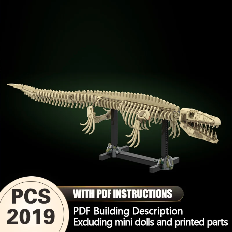 Creators Animal Series Model MOC Building Bricks Mosasaurus Fossil Modular Technology Gifts Holiday Assemble Children Toys Suit
Creators Animal Series Model MOC Building Bricks Mosasaurus Fossil Modular Technology Gifts Holiday Assemble Children Toys Suit