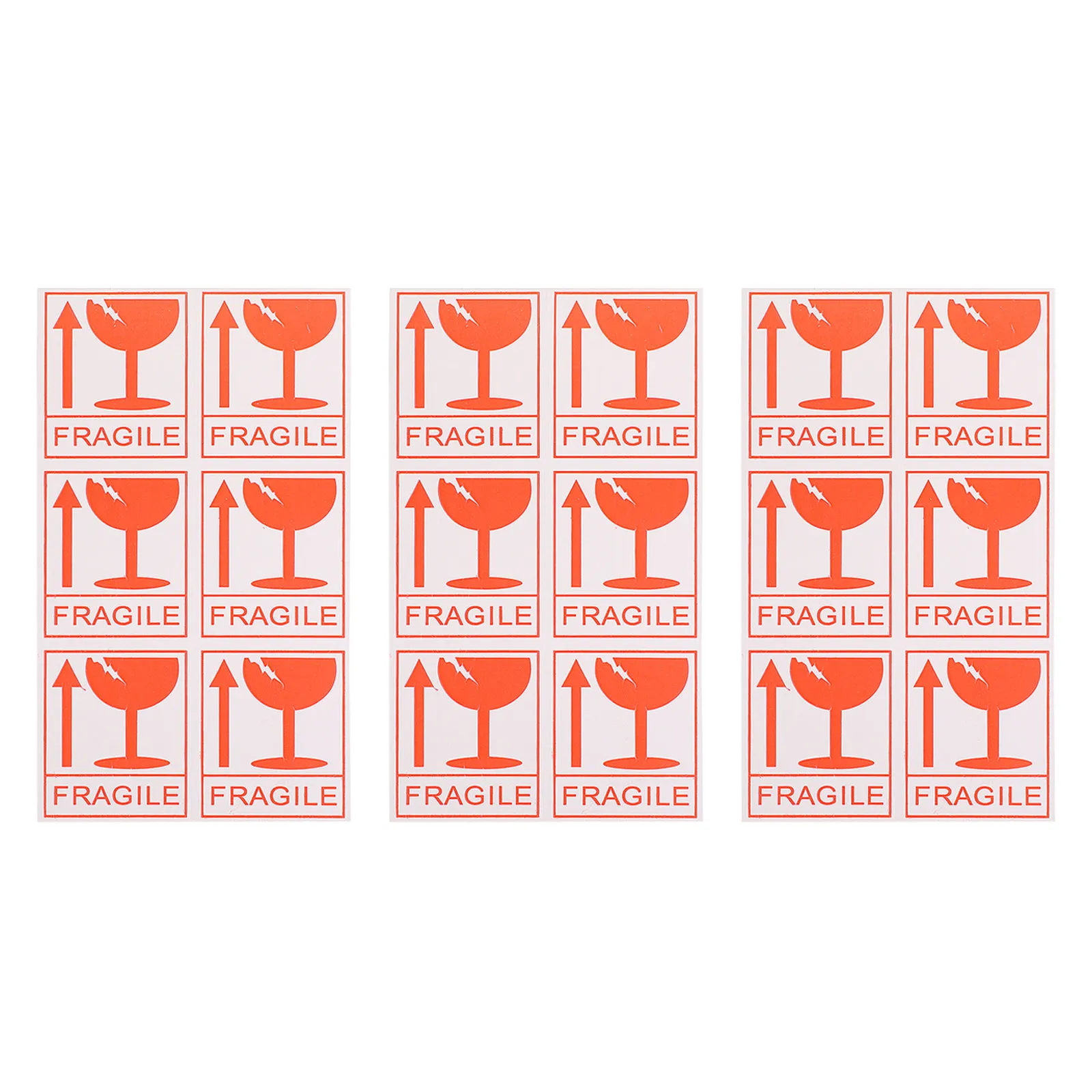 258Pcs Fragile Stickers Self-Adhesive Warning Labels for Shipping Packaging Boxes Pallets Glass Cardboard Poly Bag Mailer
258Pcs Fragile Stickers Self-Adhesive Warning Labels for Shipping Packaging Boxes Pallets Glass Cardboard Poly Bag Mailer