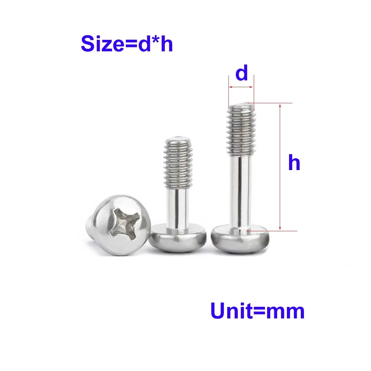 304 Stainless Steel 818 Pan Head Cross Locking Screw/Round Head Locking Screw Half Tooth
304 Stainless Steel 818 Pan Head Cross Locking Screw/Round Head Locking Screw Half Tooth