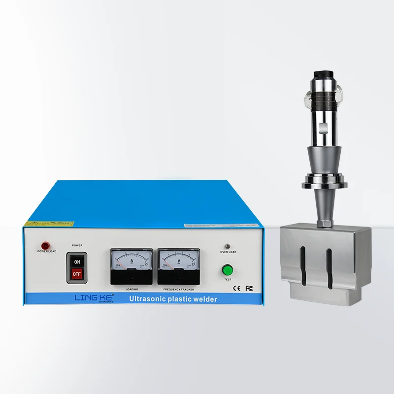 EAG-20 Ultrasonic Welding Machine 20kHz 2000W for Plastic/Fabric, 220V, 0-9.99s Adjustable Timer
EAG-20 Ultrasonic Welding Machine 20kHz 2000W for Plastic/Fabric, 220V, 0-9.99s Adjustable Timer