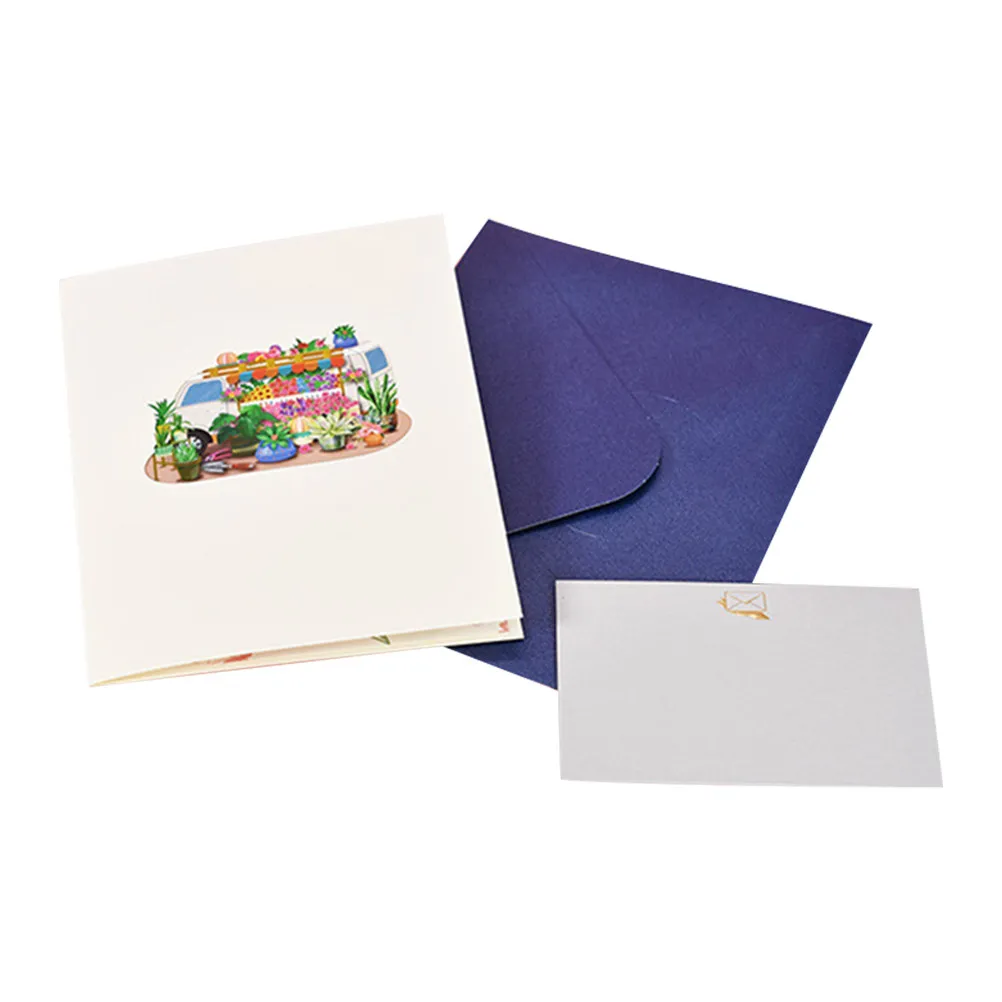 3Pcs 3D Flower Car Greeting Cards Pop-Up Birthday Cards Premium Thick Paper Smooth Writing Delicate Gift for Children Family
3Pcs 3D Flower Car Greeting Cards Pop-Up Birthday Cards Premium Thick Paper Smooth Writing Delicate Gift for Children Family