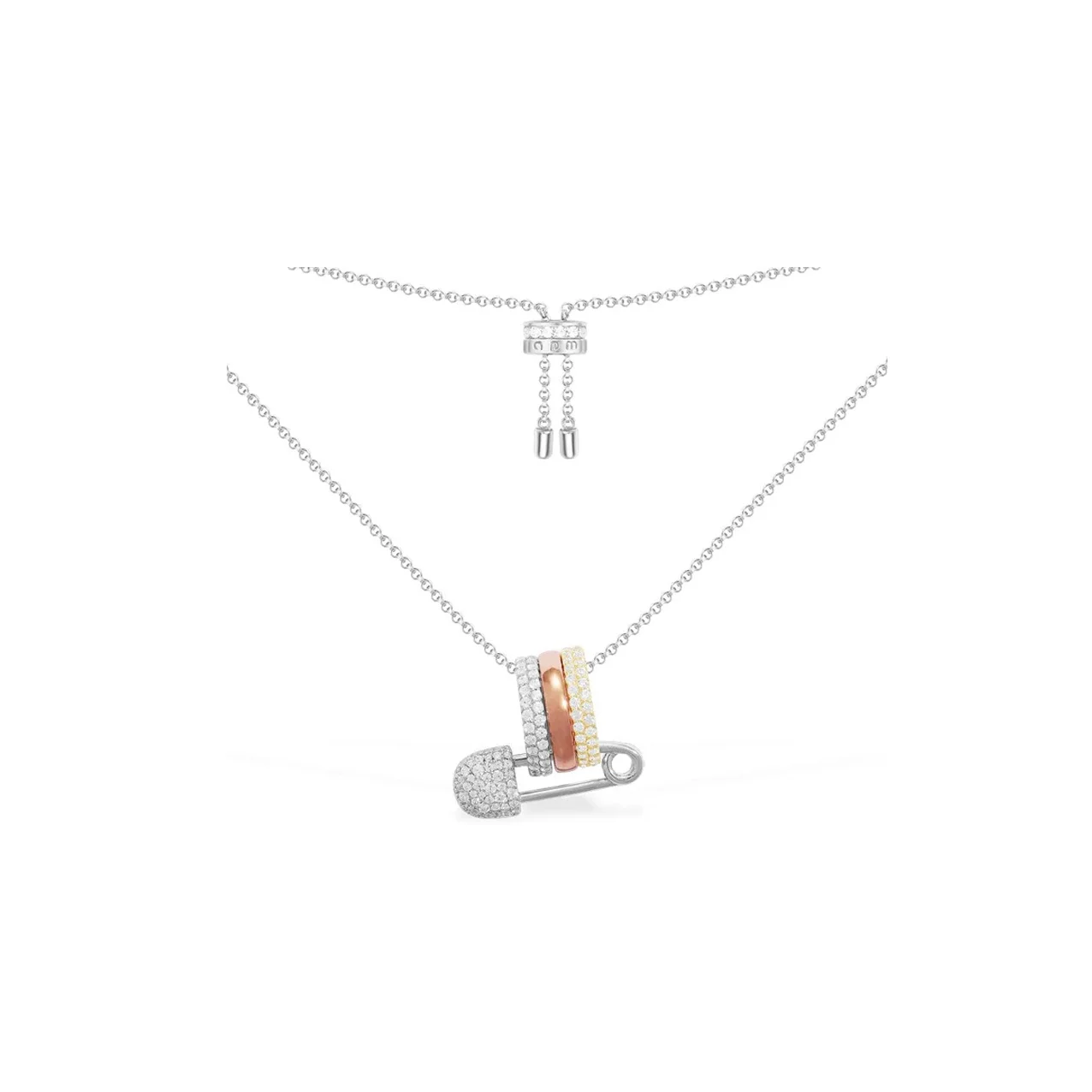 Apm Monaco Synthetic Cubic Zirconia Necklaces Unisex Silver WC6952XTRH
Apm Monaco Synthetic Cubic Zirconia Necklaces Unisex Silver WC6952XTRH