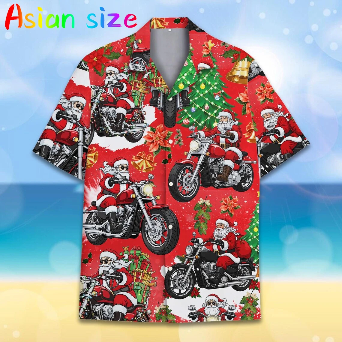 Christmas Funny Santa Claus Motorcycle Shirt For Men All Over Print Autumn Loose Party Xmas Top Casual Short Sleeve Lapel Blouse
Christmas Funny Santa Claus Motorcycle Shirt For Men All Over Print Autumn Loose Party Xmas Top Casual Short Sleeve Lapel Blouse