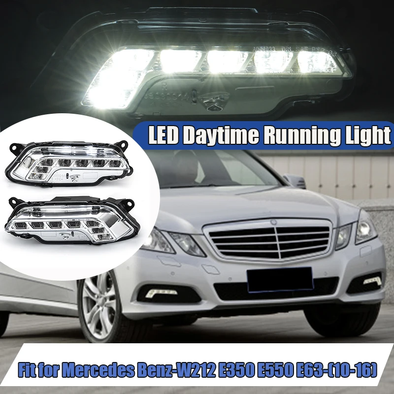 Daytime Running Light LED Fog Lamps Driver Fit For Mercedes W212 E350 400 550 2010-2016 Auto Parts
Daytime Running Light LED Fog Lamps Driver Fit For Mercedes W212 E350 400 550 2010-2016 Auto Parts