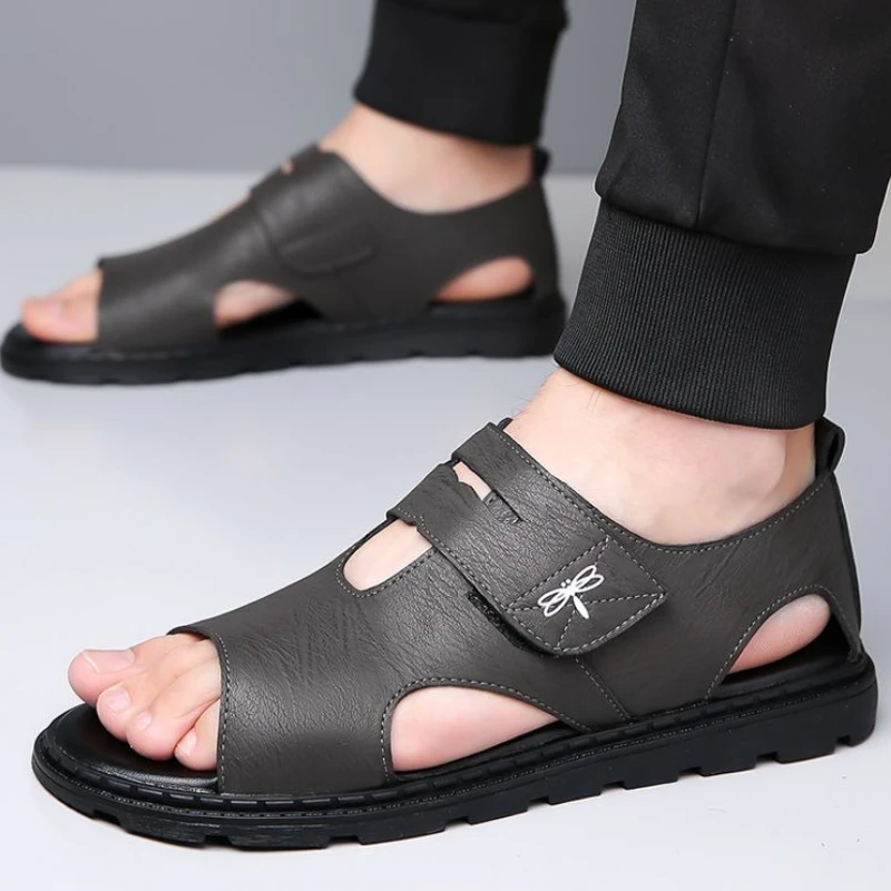 2025 Новая мужская обувь, износостойкая мужская обувь на платформе, нескользящая пляжная обувь, мужские сандалии высокого качества, модные Zapatos De Hombre
2025 Новая мужская обувь, износостойкая мужская обувь на платформе, нескользящая пляжная обувь, мужские сандалии высокого качества, модные Zapatos De Hombre