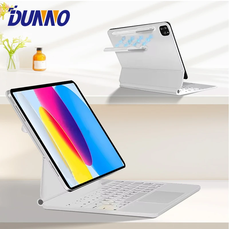 Magic Keyboard for iPad Pro 11 12.9 6th 5th 4th Gen Case for iPad 10th Generation 10.9 Air 4 Air 5 Cover With Wireless keyboard
Magic Keyboard for iPad Pro 11 12.9 6th 5th 4th Gen Case for iPad 10th Generation 10.9 Air 4 Air 5 Cover With Wireless keyboard