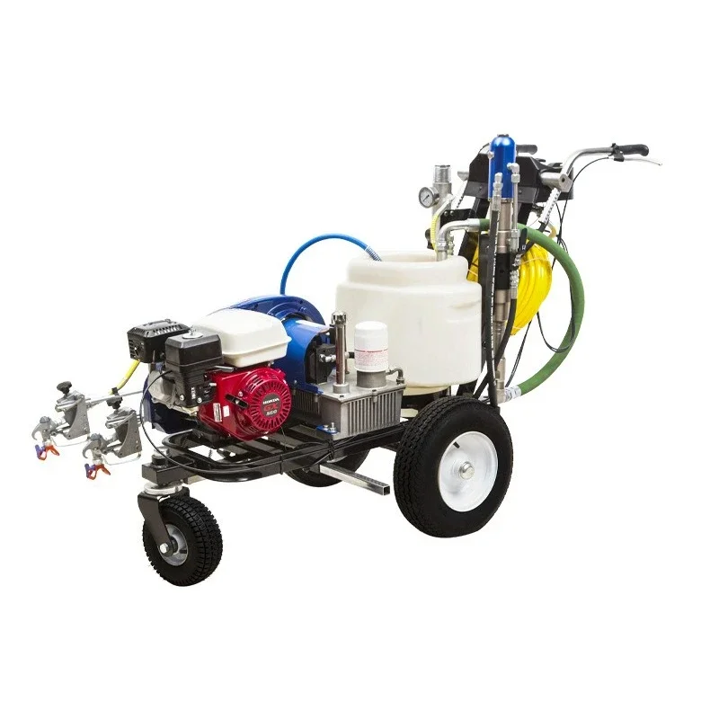 Piston pump, road marking machine, self-propelled paint line drawing car, cold spray road professional marking machine
Piston pump, road marking machine, self-propelled paint line drawing car, cold spray road professional marking machine