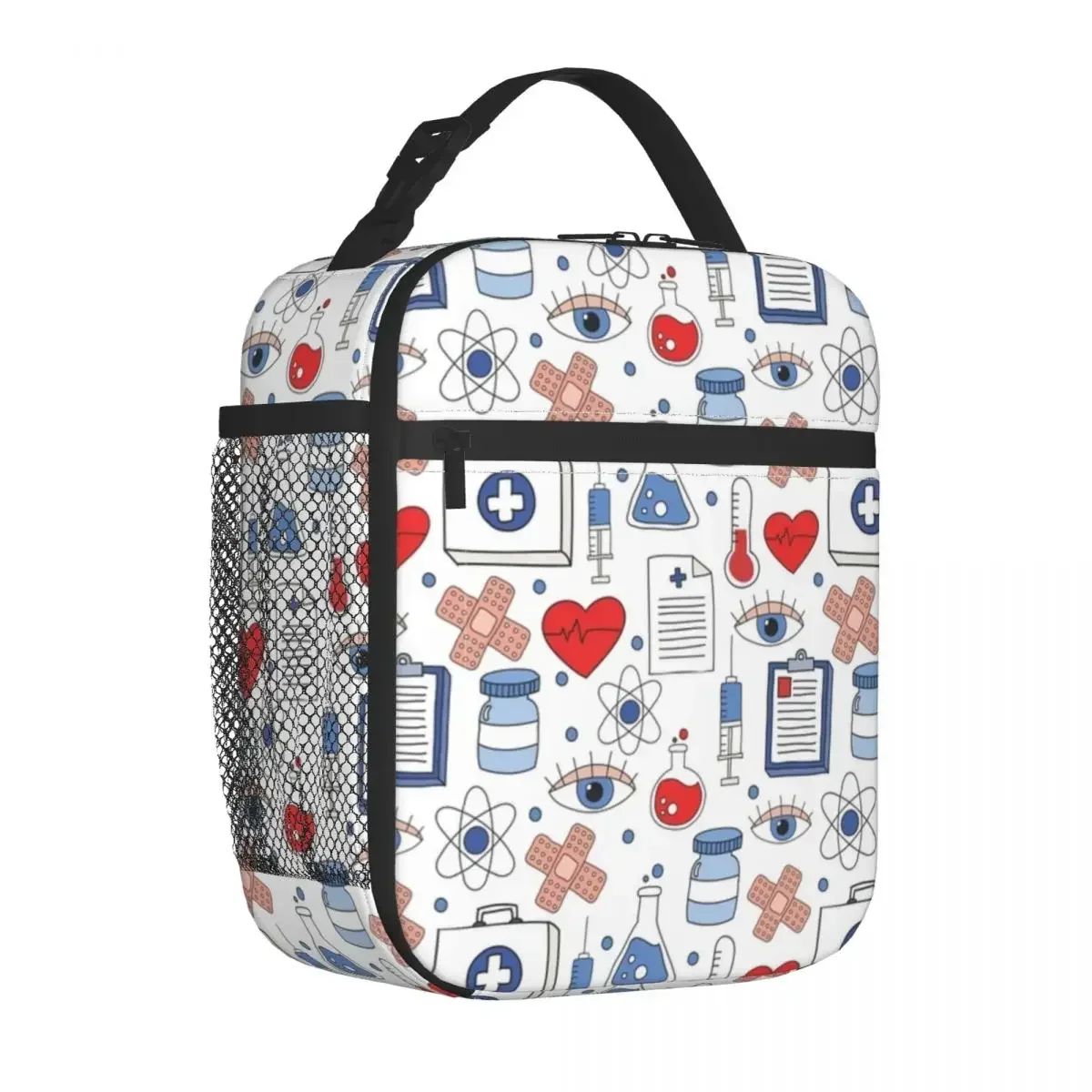 Insulated Lunch Bag Medical Doodle Portable Zipper Lunch Box For Unisex Heart Office Cooler Bag Fun Oxford Thermal Tote Handbags
Insulated Lunch Bag Medical Doodle Portable Zipper Lunch Box For Unisex Heart Office Cooler Bag Fun Oxford Thermal Tote Handbags
