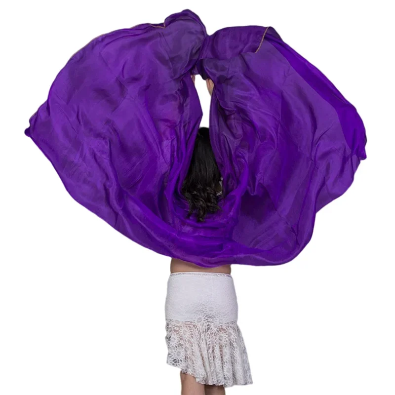 Belly Dance Silk Veil For Girl Women Light 100% Silk Handmade 24 Colors Solid Chinese Dance Veil Belly Dance Shawls Wraps White
Belly Dance Silk Veil For Girl Women Light 100% Silk Handmade 24 Colors Solid Chinese Dance Veil Belly Dance Shawls Wraps White