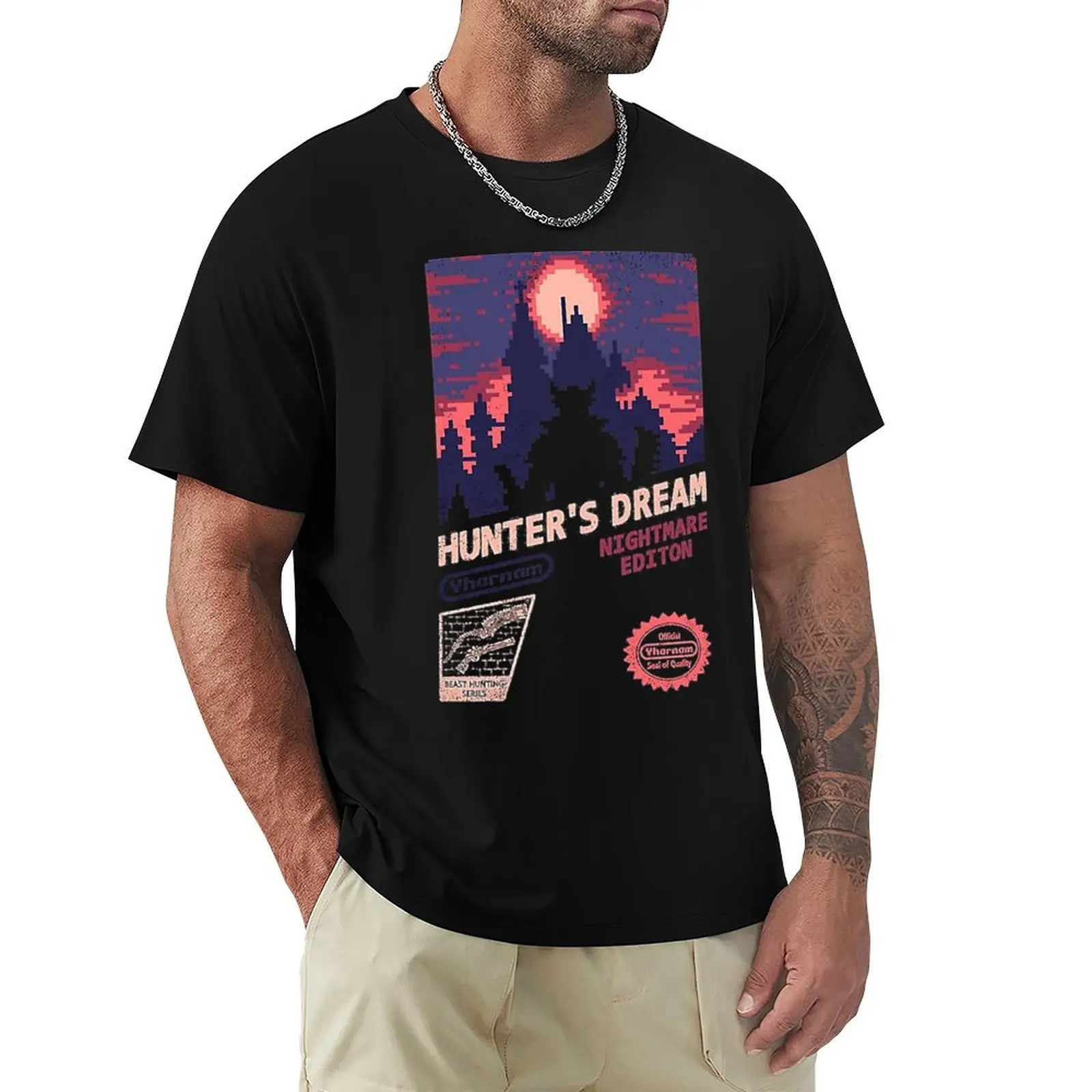 Retro Bloodborne Hunter's Dream Nightmare Edition T-Shirt korean fashion summer shirt valentines clothes vintage mens fashion
Retro Bloodborne Hunter's Dream Nightmare Edition T-Shirt korean fashion summer shirt valentines clothes vintage mens fashion