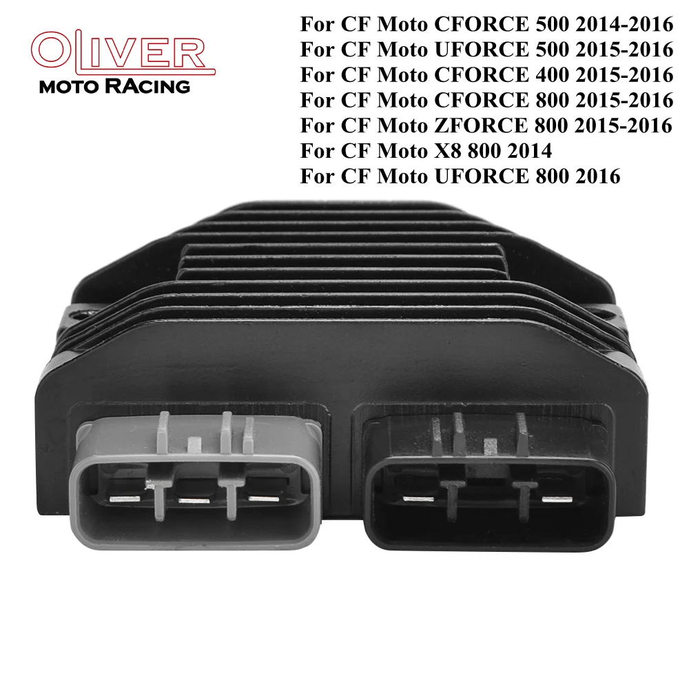 For CF Moto CFORCE 400 500 800 2015-2016 Voltage Regulator Rectifier CFMoto UFORCE 500 800 CF Moto ATV X8 800
For CF Moto CFORCE 400 500 800 2015-2016 Voltage Regulator Rectifier CFMoto UFORCE 500 800 CF Moto ATV X8 800