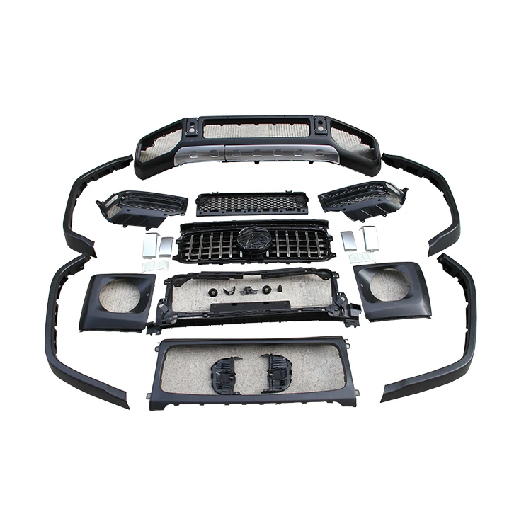 China Professional Grilles Fender Lamp Cover Upgrade Body Kit for Mercedes Benz G500 to G63
China Professional Grilles Fender Lamp Cover Upgrade Body Kit for Mercedes Benz G500 to G63