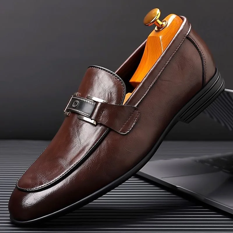 New Brand Leather Shoes for Men Office Shoes Men Flats Leather Gold Glitter Wedding Banquet Loafers Comfortable Business Shoes
New Brand Leather Shoes for Men Office Shoes Men Flats Leather Gold Glitter Wedding Banquet Loafers Comfortable Business Shoes
