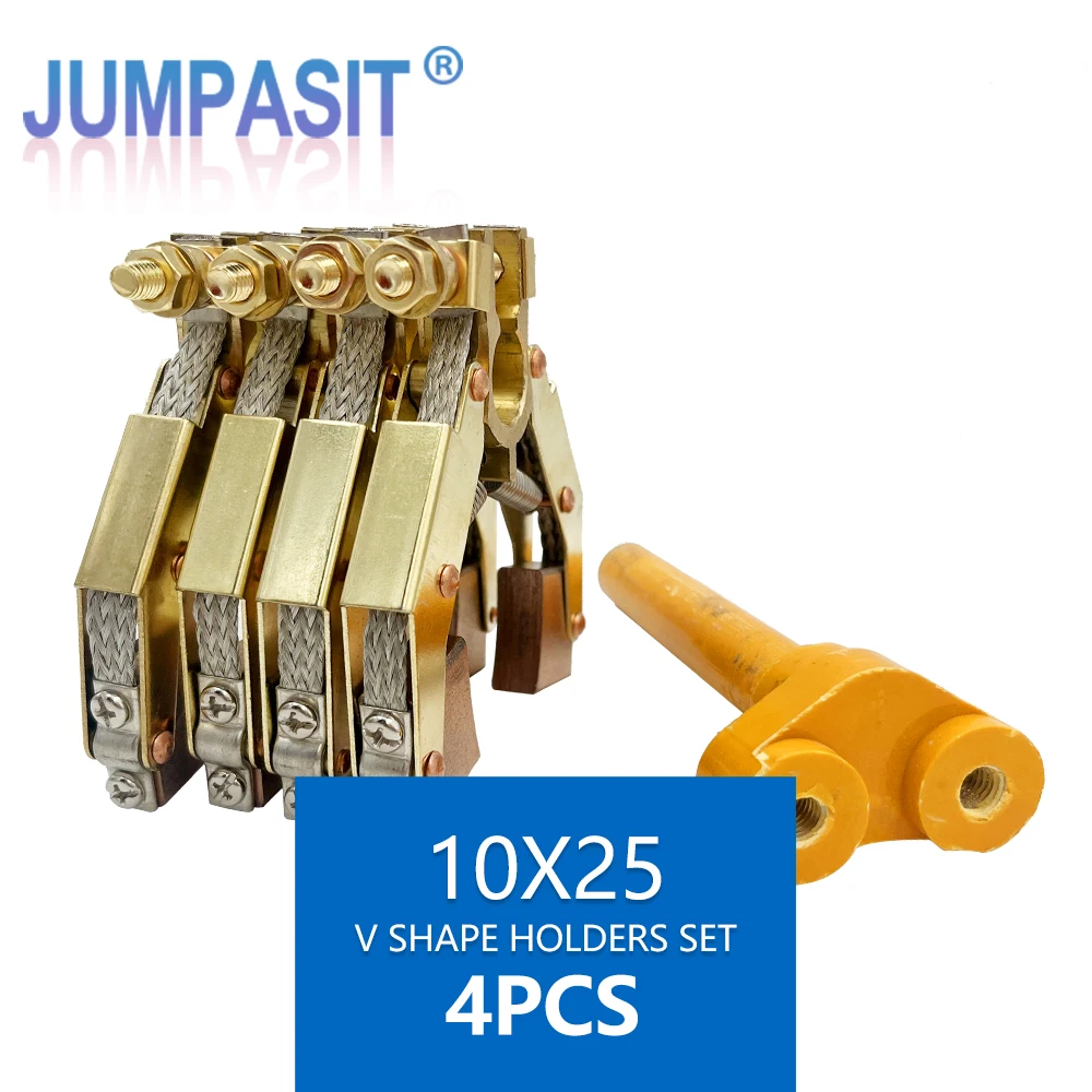 Jumpasit 4 шт. 10x25 медный держатель угольной щетки держатели в елочку в сборе 220 В
Jumpasit 4 шт. 10x25 медный держатель угольной щетки держатели в елочку в сборе 220 В