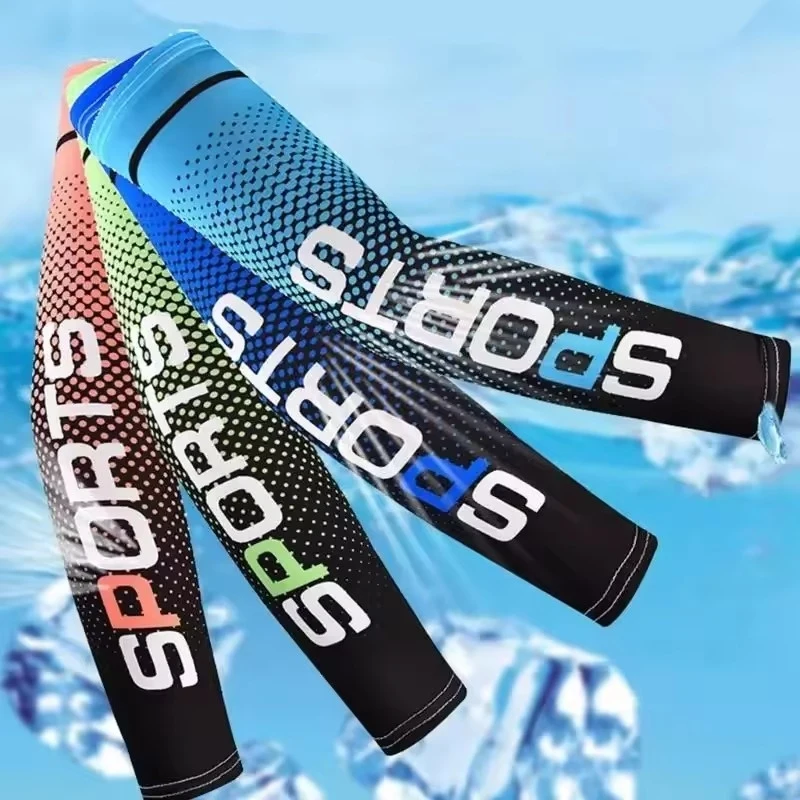 1-3pairs Summer Fashio Sunscreen Ice Silk Sleeve UV Sun Protection Cooling Anti-Slip Arm Sleeves Men Women Outdoor Sport Cycling
1-3pairs Summer Fashio Sunscreen Ice Silk Sleeve UV Sun Protection Cooling Anti-Slip Arm Sleeves Men Women Outdoor Sport Cycling
