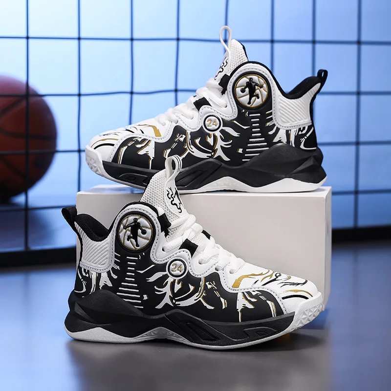 Высококачественные баскетбольные кроссовки для мальчиков 2025 г. Модные и универсальные противоскользящие износостойкие уличные баскетбольные кроссовки
Высококачественные баскетбольные кроссовки для мальчиков 2025 г. Модные и универсальные противоскользящие износостойкие уличные баскетбольные кроссовки