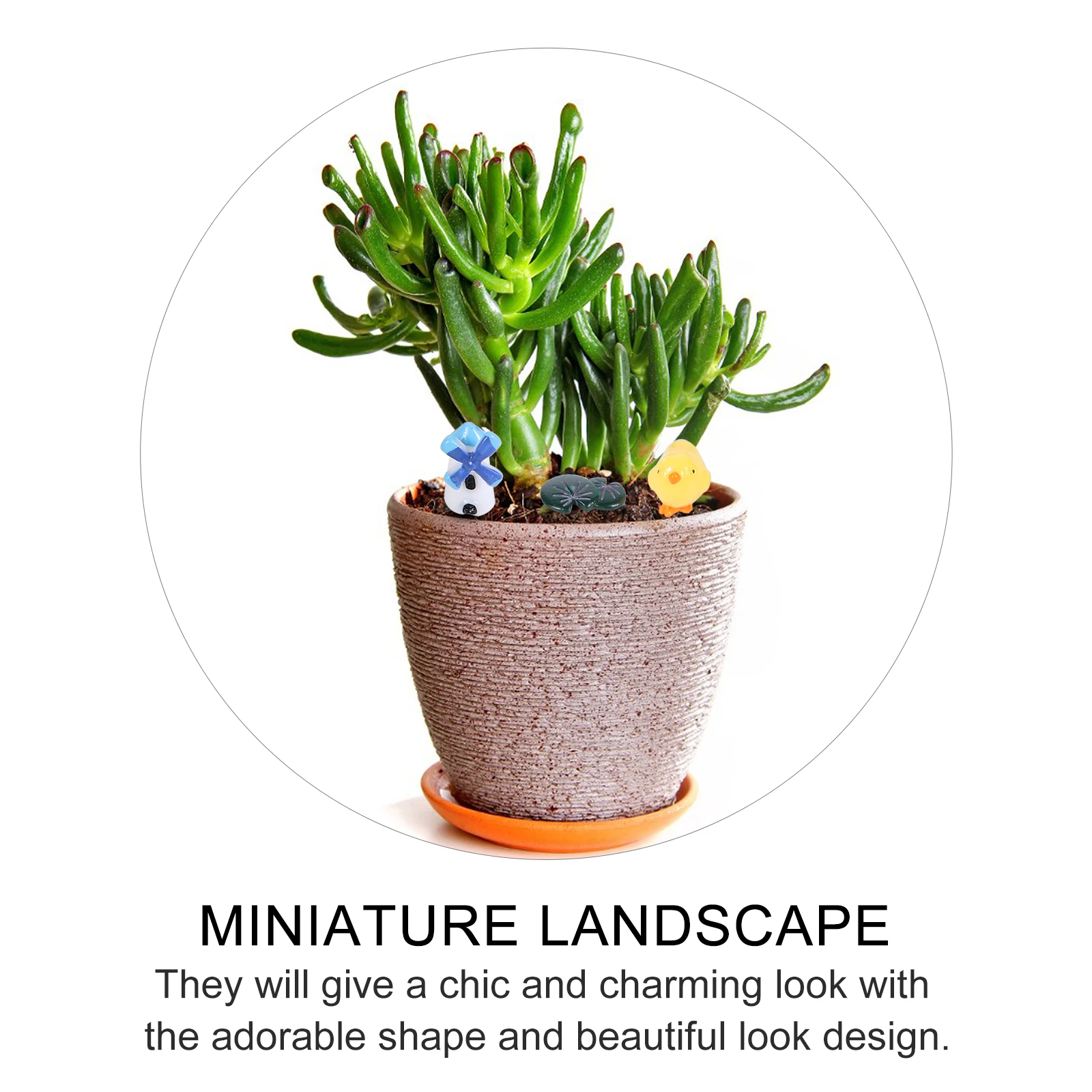 20pcs Micro Landscape Accessories Resin Decorative Figurines Diy Ornament Miniature Landscape Gardening Adornments
20pcs Micro Landscape Accessories Resin Decorative Figurines Diy Ornament Miniature Landscape Gardening Adornments