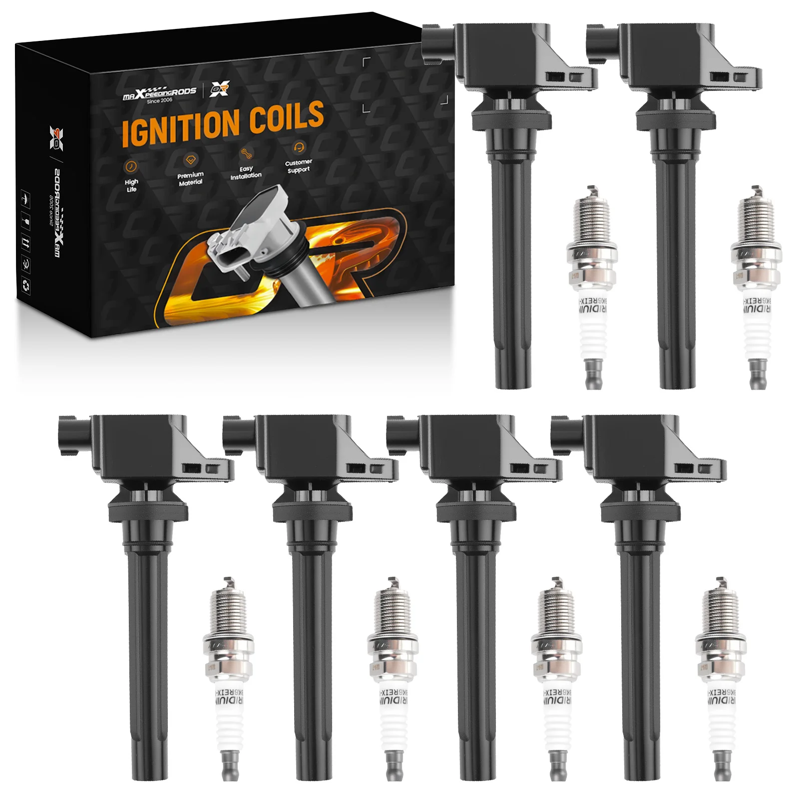 6 шт. катушки зажигания + свечи зажигания для Suzuki SX4 L4 UF562 2007-08 3340065J00 UF562
6 шт. катушки зажигания + свечи зажигания для Suzuki SX4 L4 UF562 2007-08 3340065J00 UF562