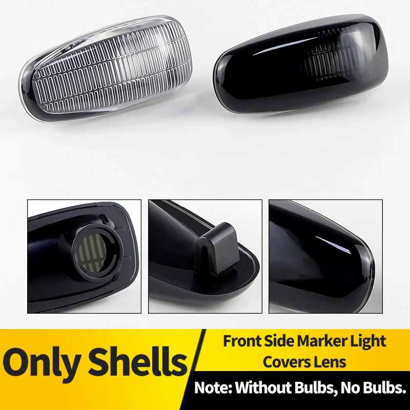 2PCS No Bulbs Car Fender Side Marker Light Casing, Only Covers for Mercedes-Benz W124 W210 W163 W202 W140 W638 W208 C208 A208
2PCS No Bulbs Car Fender Side Marker Light Casing, Only Covers for Mercedes-Benz W124 W210 W163 W202 W140 W638 W208 C208 A208