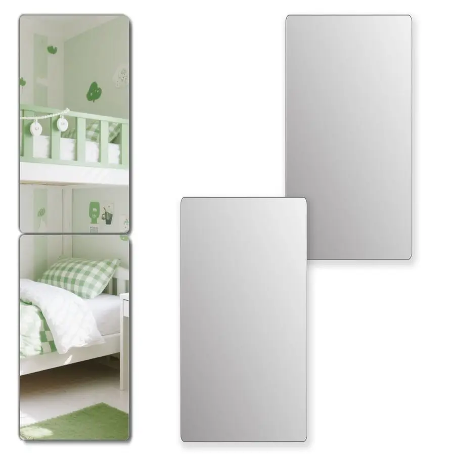 Зеркальные плитки для декора стен, 2 шт., 24x14 см, небьющиеся маленькие зеркала для украшения классов, детских комнат, для малышей.
Зеркальные плитки для декора стен, 2 шт., 24x14 см, небьющиеся маленькие зеркала для украшения классов, детских комнат, для малышей.