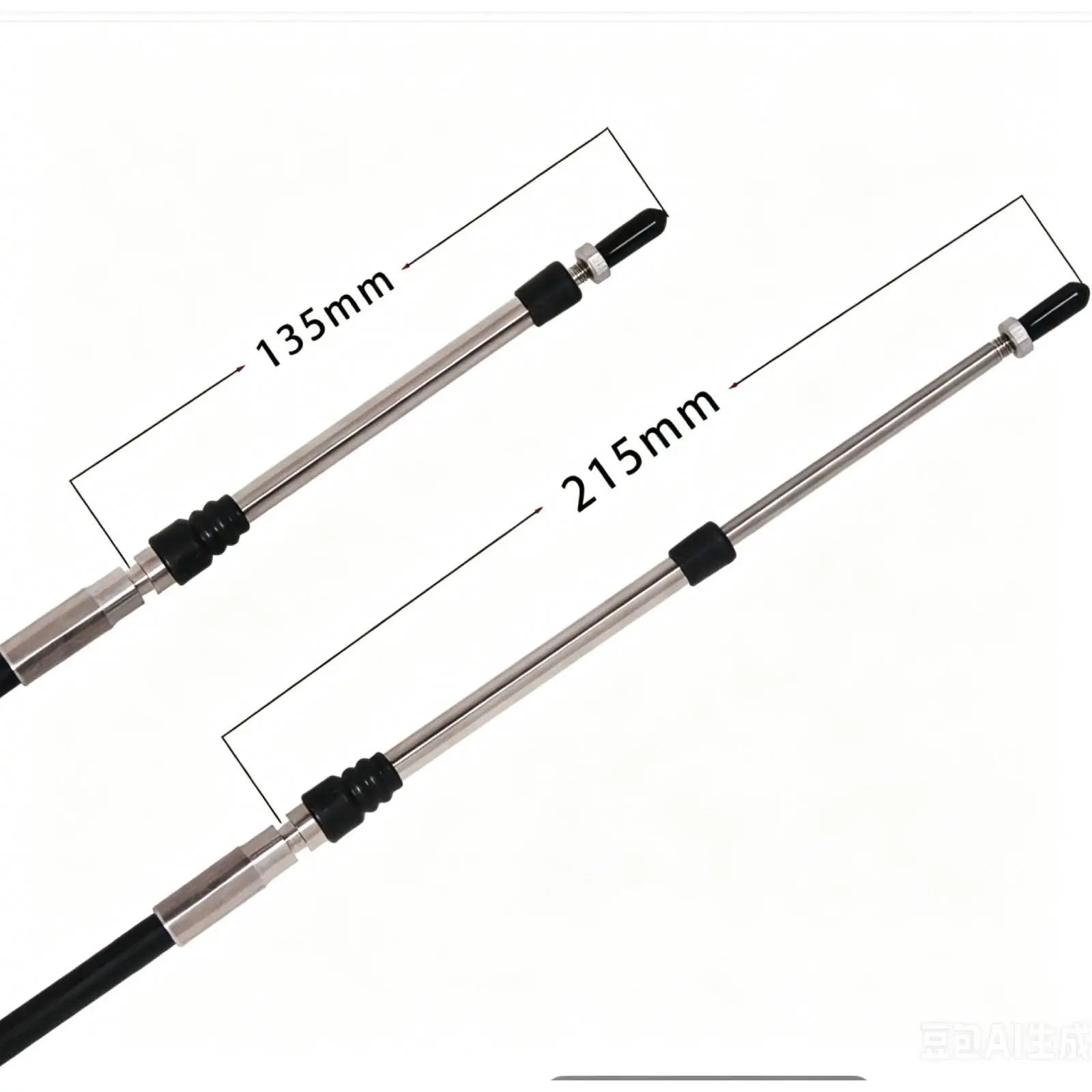 Marine Throttle Control Cable Sturdy Accessory Replacement Marine Wire Outboard Engine Control Cable for Yachts Boating
Marine Throttle Control Cable Sturdy Accessory Replacement Marine Wire Outboard Engine Control Cable for Yachts Boating