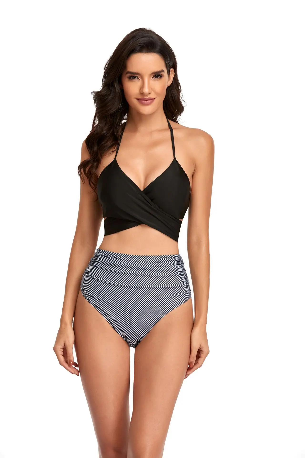 2023 Sexy Women Two Piece Swimsuit Swimwear Female Solid Push Up Thong Bather Bathing Suit Monokini Swimming Suits
2023 Sexy Women Two Piece Swimsuit Swimwear Female Solid Push Up Thong Bather Bathing Suit Monokini Swimming Suits