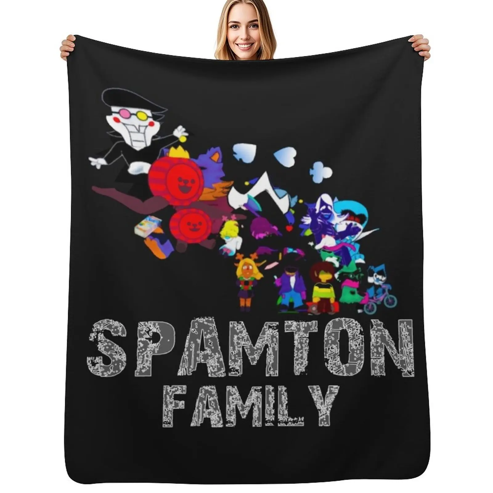 spamton family Shirt spamton family Throw Blanket Soft Comfort Blanket for Reading Watching TV
spamton family Shirt spamton family Throw Blanket Soft Comfort Blanket for Reading Watching TV