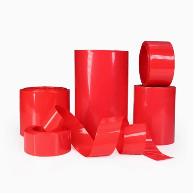 Red PVC heat shrinkable tube Lithium battery packaging film 18650 21700 battery protection insulating packaging film shrink tube
Red PVC heat shrinkable tube Lithium battery packaging film 18650 21700 battery protection insulating packaging film shrink tube