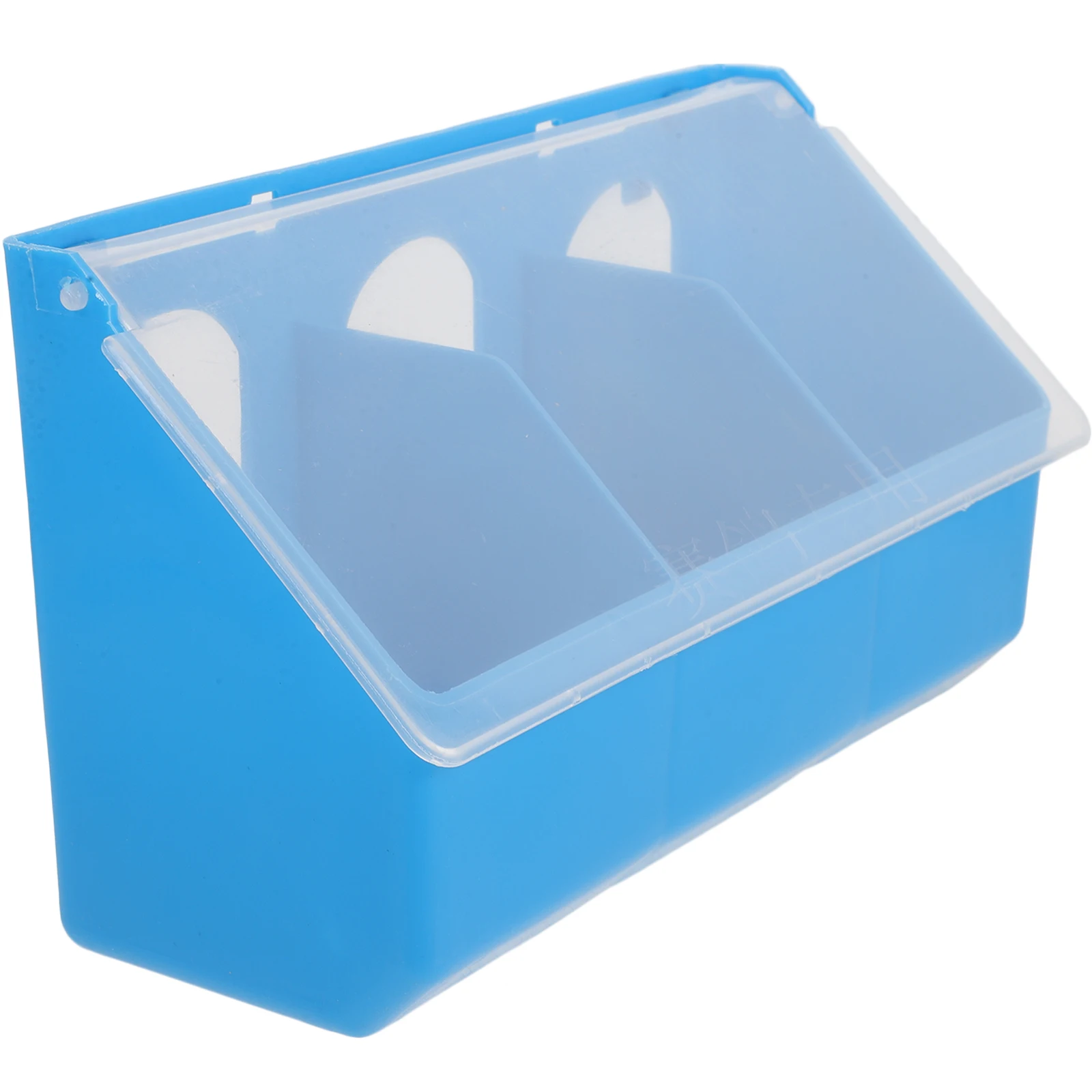 Pigeon Feeder 3-Hole Hanging Box Blue Color Plastic Anti-Spatter Wear-Resistant Bird Cage Accessories Parrot Vegetable Feeder
Pigeon Feeder 3-Hole Hanging Box Blue Color Plastic Anti-Spatter Wear-Resistant Bird Cage Accessories Parrot Vegetable Feeder