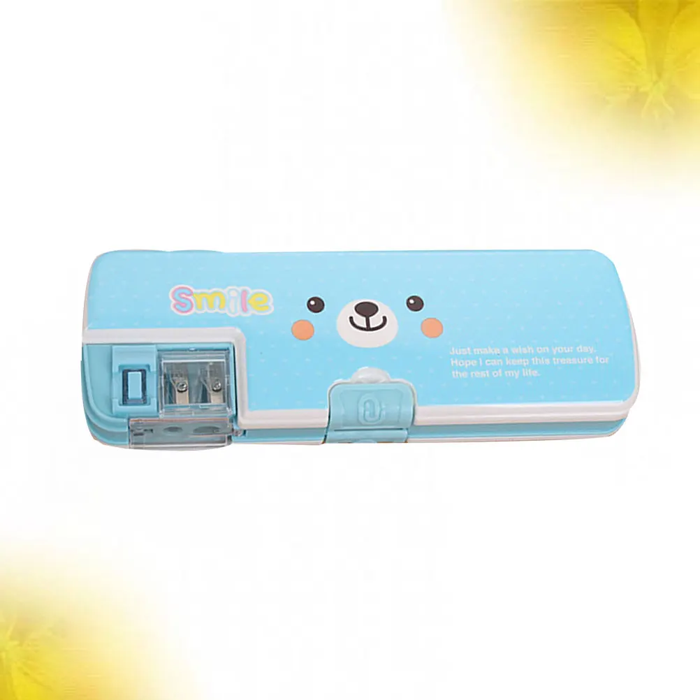 1Pcs Cartoon Plastic Pencil Case Pencil Box with Sharpener Design for School Office Pen Holder Container Blue Pen Box
1Pcs Cartoon Plastic Pencil Case Pencil Box with Sharpener Design for School Office Pen Holder Container Blue Pen Box