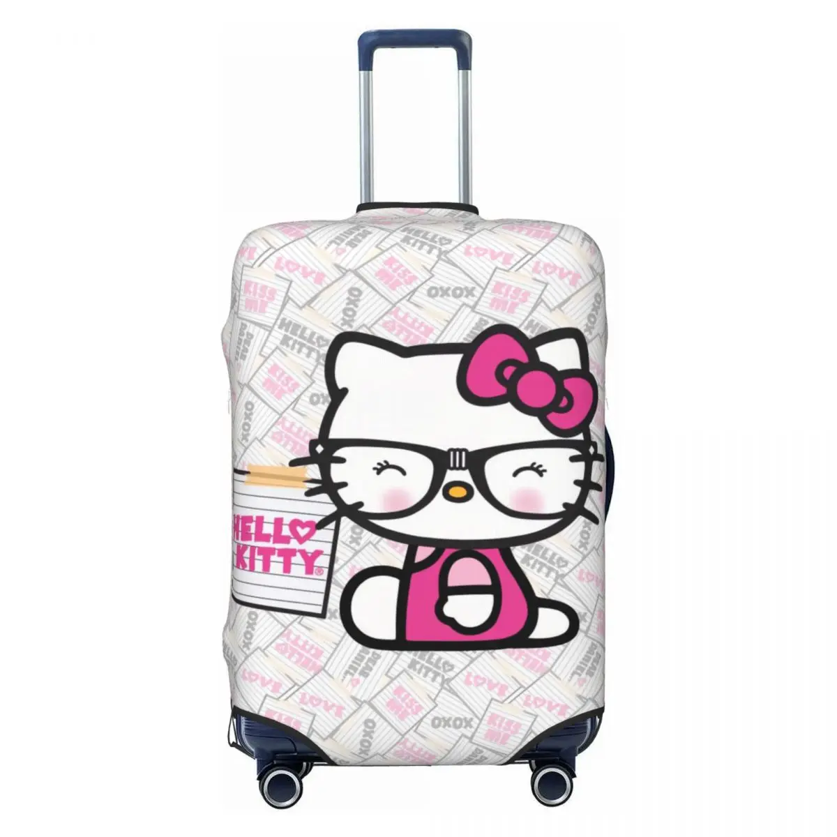 Kiss Me Hello Kitty Travel Luggage Cover Dust Proof Cartoon Cat Suitcase Cover Protector Fit 18-32 Inch
Kiss Me Hello Kitty Travel Luggage Cover Dust Proof Cartoon Cat Suitcase Cover Protector Fit 18-32 Inch