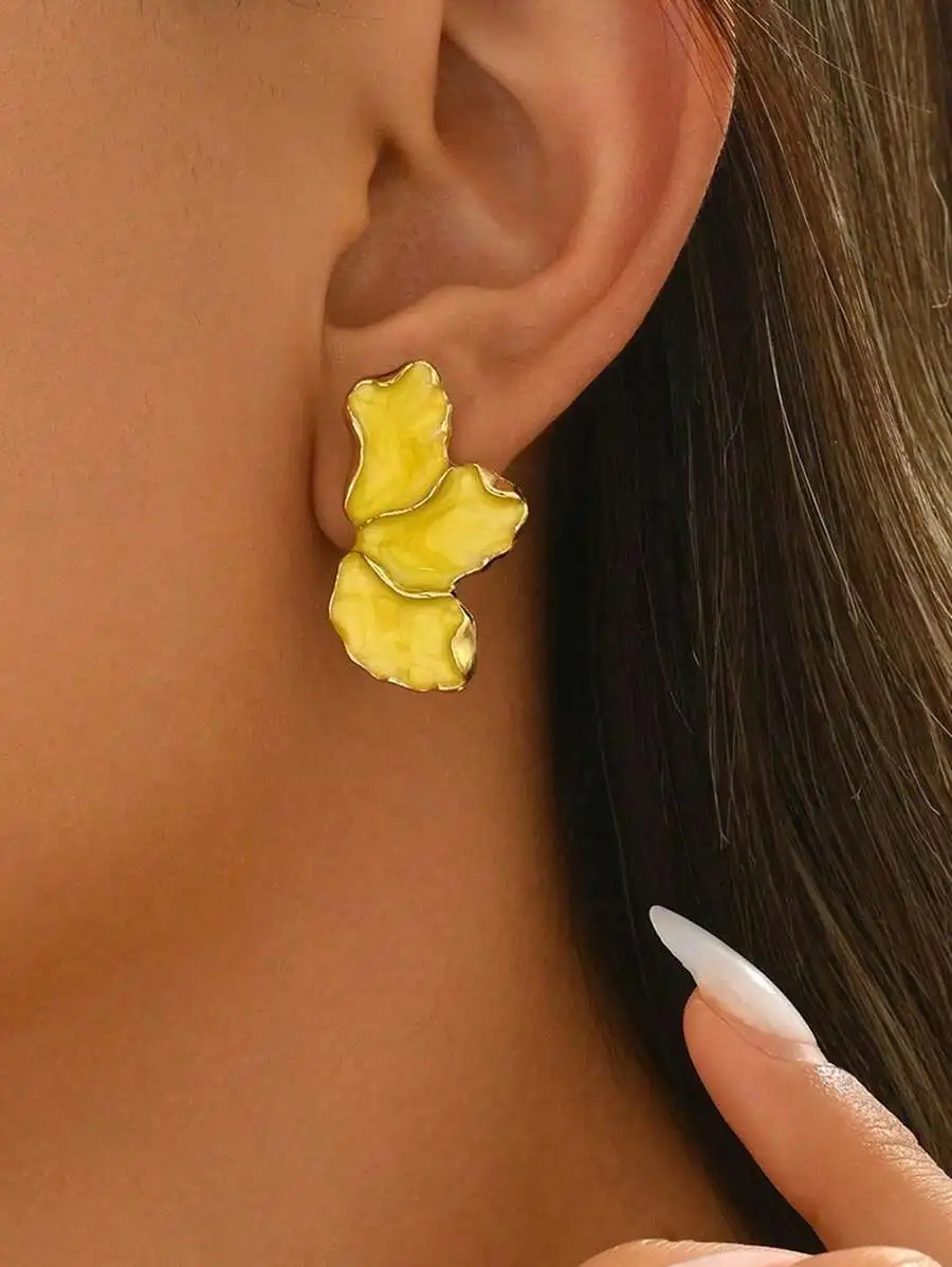 Yellow Floral Earrings For Women Gift Mothers Day Valentine
Yellow Floral Earrings For Women Gift Mothers Day Valentine