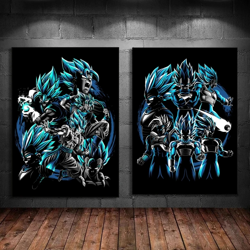 Canvas Print Dragon Ball Classic Anime Posters Goku Vegeta Gogeta Cartoon Picture Living Room Decor Posters Picture Holiday Gift
Canvas Print Dragon Ball Classic Anime Posters Goku Vegeta Gogeta Cartoon Picture Living Room Decor Posters Picture Holiday Gift
