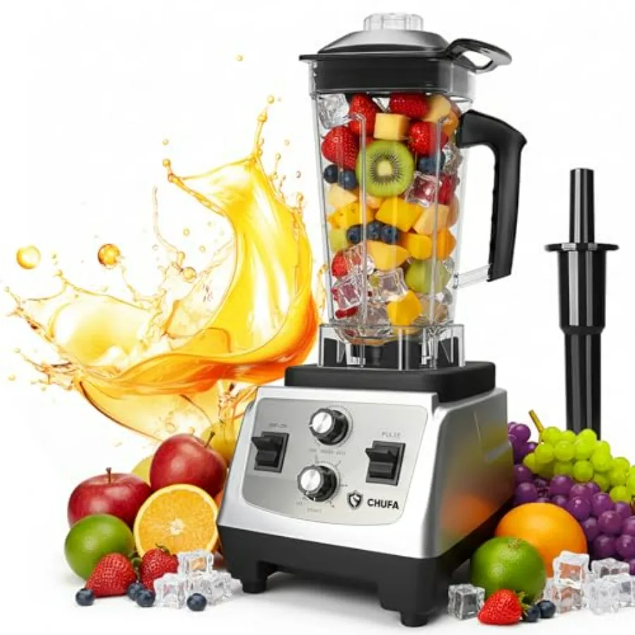 Настольный блендер 2000 Вт, высокомощный блендер для смузи с емкостью 68 унций, без BPA, 28 000 об/мин, переменная скорость, импульсный режим, 8 лезвий из нержавеющей стали
Настольный блендер 2000 Вт, высокомощный блендер для смузи с емкостью 68 унций, без BPA, 28 000 об/мин, переменная скорость, импульсный режим, 8 лезвий из нержавеющей стали