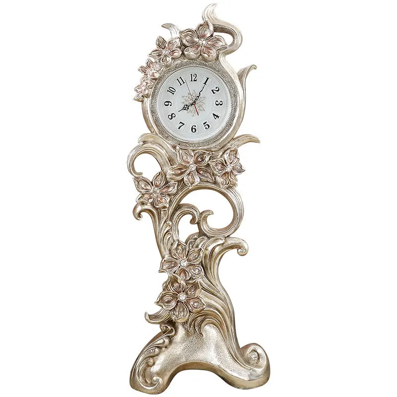 European floor clock American living room silent creative orchid large clock Villa ornament large clock decorative standing cloc
European floor clock American living room silent creative orchid large clock Villa ornament large clock decorative standing cloc