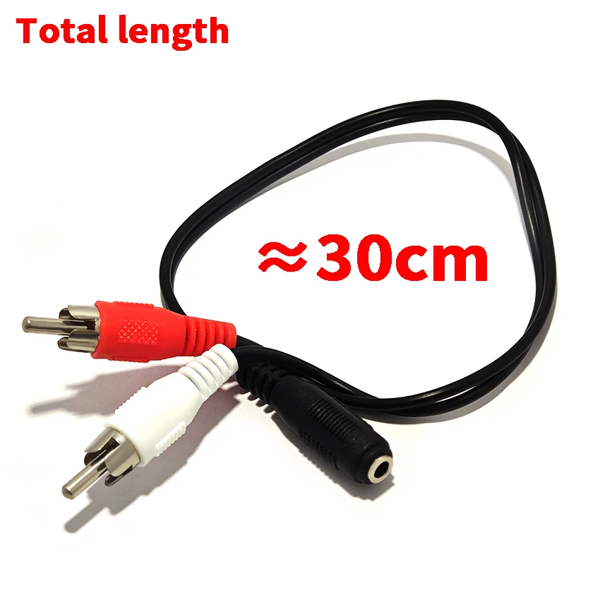 3.5 Male Audio Aux Socket Connector To Headphone Music Wire 3.5 RCA Female Jack Stereo Cable Y Plug 1/2 2 Male Adapter
3.5 Male Audio Aux Socket Connector To Headphone Music Wire 3.5 RCA Female Jack Stereo Cable Y Plug 1/2 2 Male Adapter