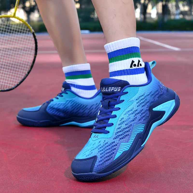 Professional Badminton Shoes for Men New Tennis Sneakers Suited for Outdoor Gym Lightweight Shock Absorption Non-Slip Sneakers
Professional Badminton Shoes for Men New Tennis Sneakers Suited for Outdoor Gym Lightweight Shock Absorption Non-Slip Sneakers