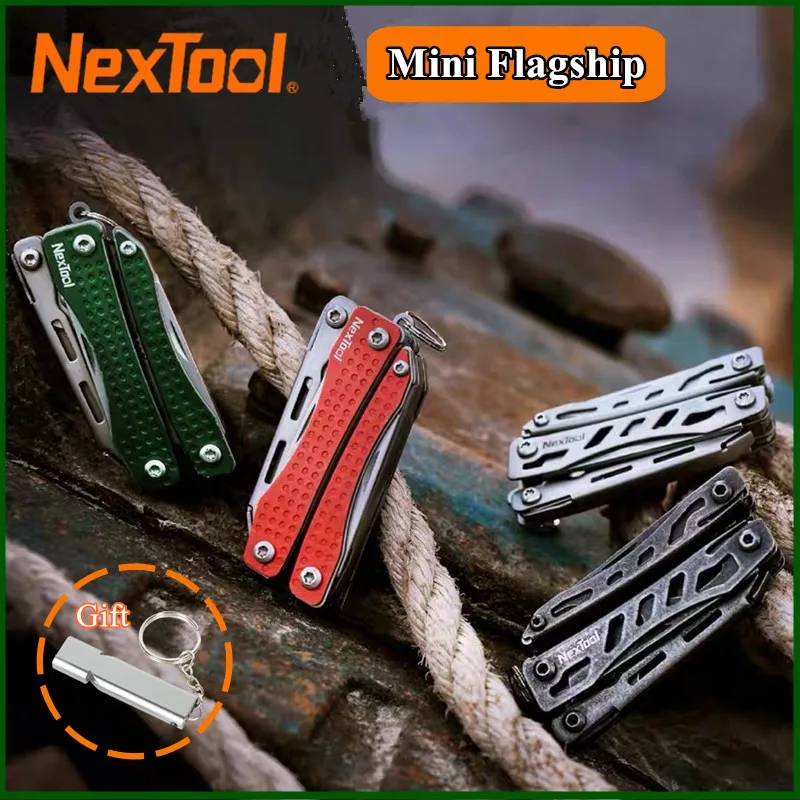 NexTool Mini Flagship Red/Green 10 IN 1 Multi Functional Folding EDC Hand Tool Screwdriver Mini Pliers Bottle Opener Outdoor
NexTool Mini Flagship Red/Green 10 IN 1 Multi Functional Folding EDC Hand Tool Screwdriver Mini Pliers Bottle Opener Outdoor