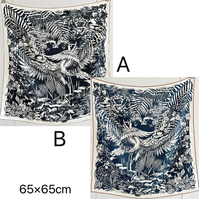 Double Faced Silk Wool Scarf Luxury Scarves Shawls Head Bag Accessories Hand Rolled Bandanas Neck Hair Decoration
Double Faced Silk Wool Scarf Luxury Scarves Shawls Head Bag Accessories Hand Rolled Bandanas Neck Hair Decoration