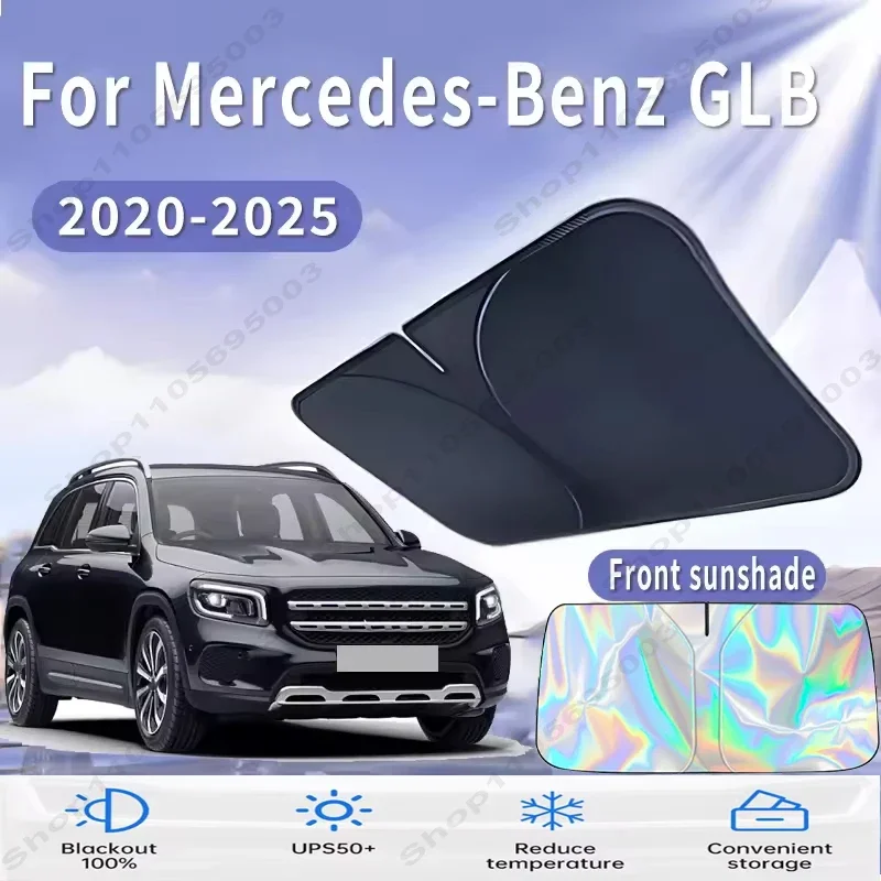 For Benz GLB 2020~2025 Car Sun Viso Front Window Windshield Sunshade Heat Insulation Summer Sun UV Protection Auto Accessories
For Benz GLB 2020~2025 Car Sun Viso Front Window Windshield Sunshade Heat Insulation Summer Sun UV Protection Auto Accessories