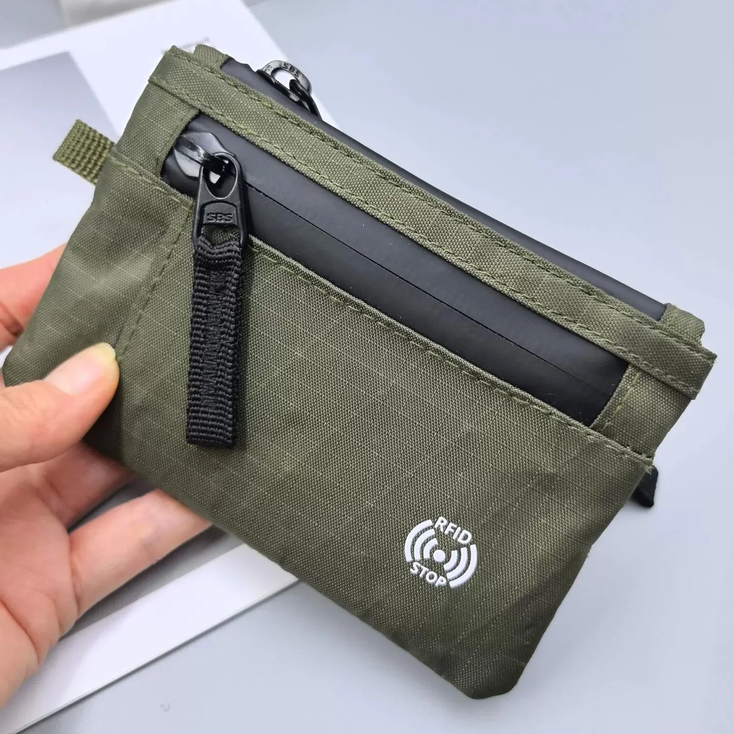 Outdoor XPAC Nylon Zipper Wallet RFID Anti-theft Card ID Holder Bag Travel Key Coin Purse Slim Organized Backside Mesh Pocket
Outdoor XPAC Nylon Zipper Wallet RFID Anti-theft Card ID Holder Bag Travel Key Coin Purse Slim Organized Backside Mesh Pocket